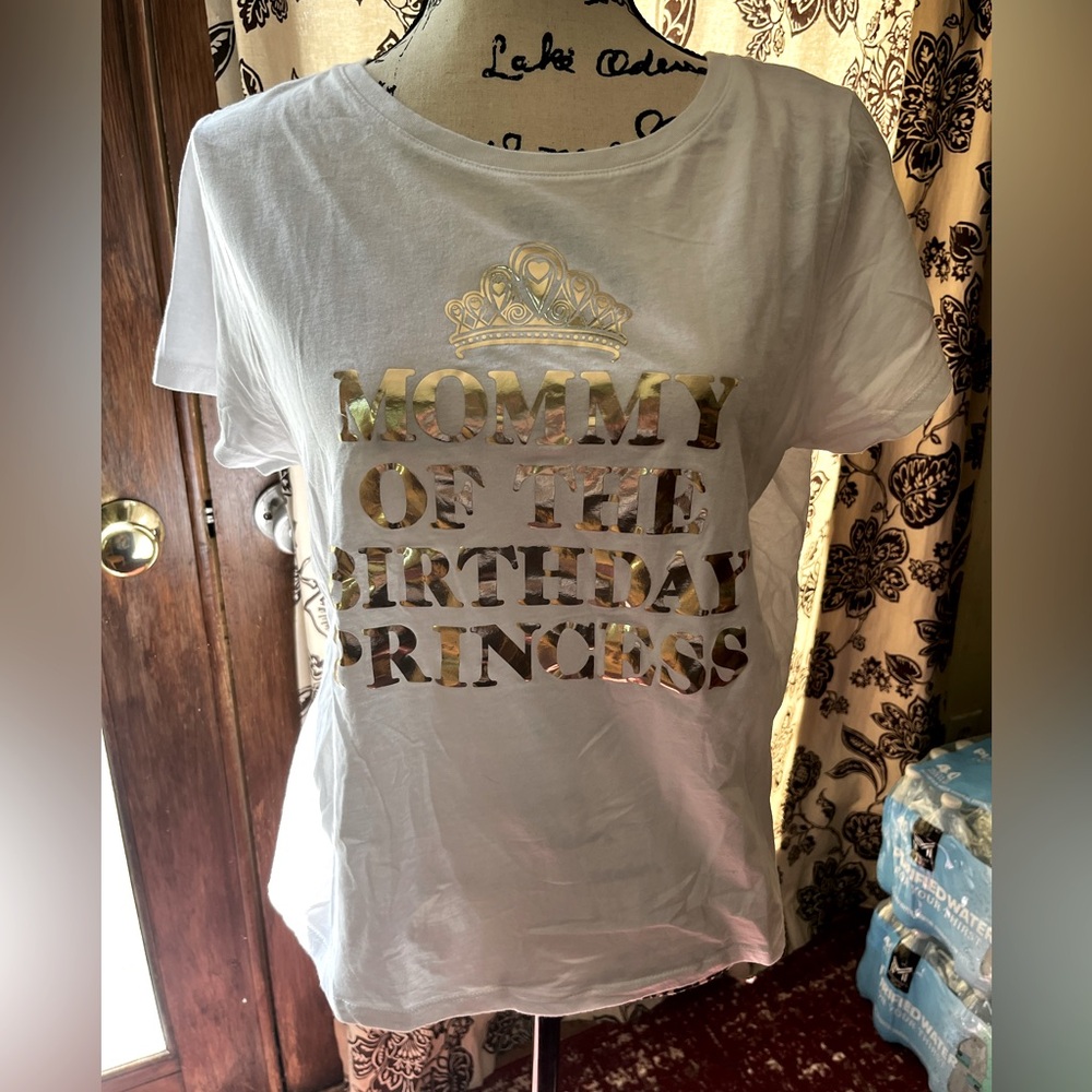 Mommy of the birthday princess tshirt